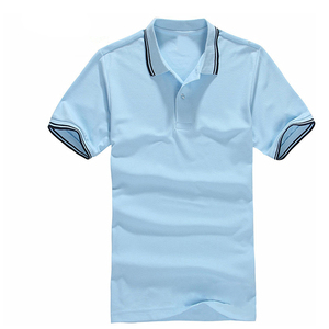 เสื้อโปโลแขนสั้นสำหรับผู้ชายเสื้อกอล์ฟผ้าคอตตอนไซส์พิเศษระบายอากาศได้ดีใส่สบายเหมาะกับธุรกิจหรือเป็นทีม - Product Image 5