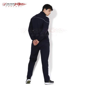 ชุดวอร์มวิ่งออกกำลังกายสำหรับผู้ชายเสื้อแจ็กเก็ตแขนยาวและกางเกงรัดรูปชุดวอร์มวิ่งน้ำหนักเบาสำหรับผู้ชาย - Product Image 3