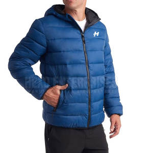 Chaqueta acolchada para hombre con estampado de logotipo personalizado de alta calidad a precio bajo Chaqueta acolchada personalizada de talla grande para hombre - Product Image 1