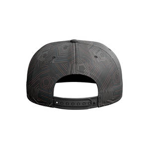 Casquette de baseball snapback personnalisée en gros avec logo 3D brodé pour hommes et femmes, casquette snapback à visière plate de haute qualité personnalisée à 6 panneaux - Product Image 2