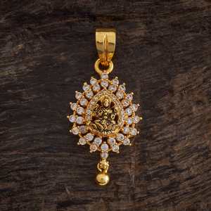 Pendentif en alliage de zinc plaqué argent 174094, personnalisable, breloque ethnique hindou, classique chrétien, pierres-diamants-perles - Product Image 1