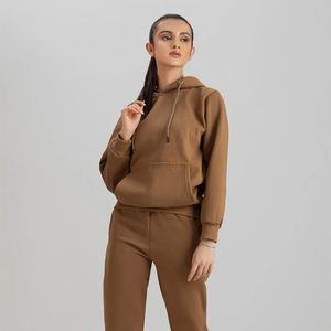 Vêtements de sport décontractés pour femmes, respirants, légers, en élasthanne/polyester, jogging, survêtement, couleur unie, impression numérique personnalisable sur le côté - Product Image 6