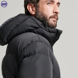 New Workout Custom Design New <b>Men's</b> Hoody Winter <b>Puffer</b> Jacket Power Puffy Jacket Quilted <b>Long</b> <b>Puffer</b> <b>Coat</b> - Product Image 5
