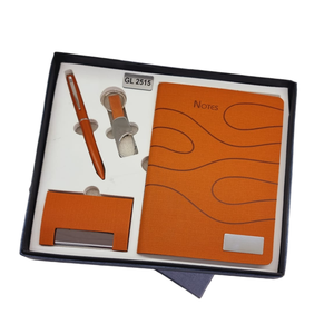 2024 Recién llegado, juego de regalo corporativo 4 en 1 para llavero de Navidad, portatarjetas de visita y bolígrafo combinado a excelentes precios - Product Image 1