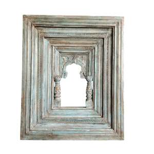 Wooden Jharokha <b>Frame</b> Beautiful Wall Sign Artwork - Product Image 1