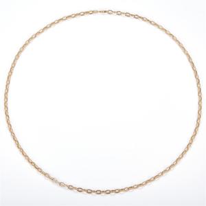 Collier élégant unisexe de 20 pouces de long, 3,3 mm de large, style hip-hop, or jaune 14 carats, certifié IGI, taille brillant, 6 carats, cultivé en laboratoire - Product Image 2