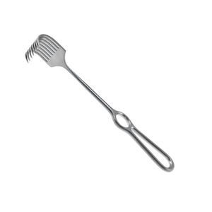 Daddy D Pro CE ได้รับการรับรองมาตรฐาน ISO 9 1/2นิ้วสแตนเลสสตีลเครื่องดึงเอกสารการผ่าตัด8ง่าม SHARP koerte retractor - Product Image 5