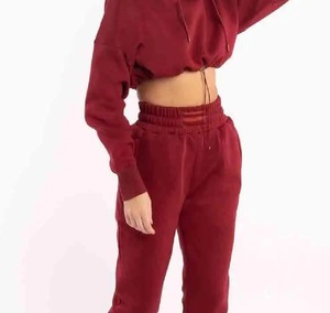 Chándal de lana para mujer, precio barato, diseño personalizado, ropa deportiva, venta al por mayor, superventas, profesional, último chándal de gran tamaño 2025 - Product Image 6