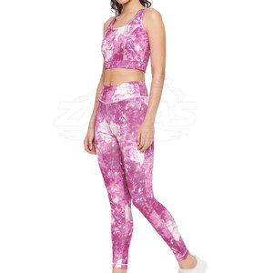 Conjuntos de Yoga para Mujer Hechos en Pakistán, Ropa Deportiva, Precio Razonable, Último Diseño, Transpirable, de Secado Rápido - Product Image 2
