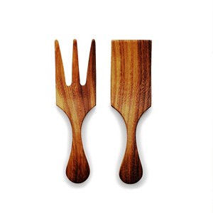 Accesorios para Manualidades, Juego de Servidores de Ensalada de Resina, Ecológico, Apto para Lavavajillas, Utensilios para Ensalada, Cocina Moderna, 11 Pulgadas - Product Image 3