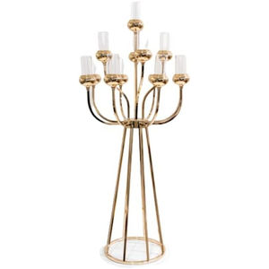 Home Decorative Candelabra <b>Candle</b> Holder Flower <b>Candle</b> Holder <b>Stick</b> for Home Wedding Party Decor Candelabra in Wholesaler Price - Product Image 5