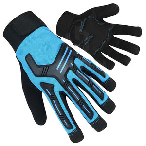 ถุงมือนิรภัยสำหรับมืออาชีพถุงมือช่างทนทานต่อแรงกระแทกใส่สบาย - Product Image 4