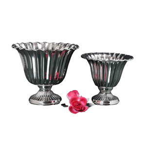 Venta caliente doble tono ensalada fruta Chocolate tuerca servir plato de Metal cuenco moderno todos los días cocina boda fiesta Plato decorativo - Product Image 6