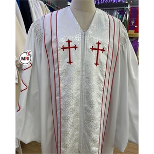 Custom design all'ingrosso clero vescovo dottorato clero abiti scuola personalizzata di alta qualità <span class=keywords><strong>College</strong></span> laurea Unisex OEM uniforme