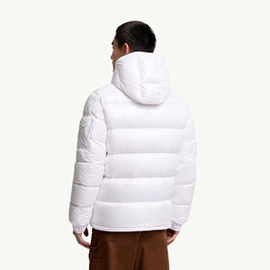 Veste d'hiver imperméable pour homme sur mesure, mode décontractée, coupe-vent à capuche, surdimensionnée, chaude, veste matelassée grande taille - Product Image 4