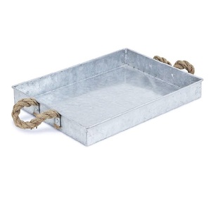 Bandeja de servicio galvanizada decorativa para boda, plato hecho a mano de calidad Premium, plato de servicio de lujo de diseño elegante indio - Product Image 6