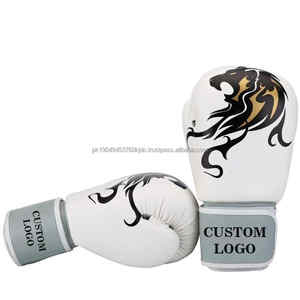 High Quality Customizable Lace-up MMA Gloves for Kickboxing and Muay Thai Training Professional Boxing Gear - Product Image 4