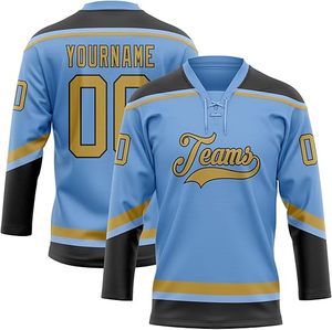 Maillot de hockey sur glace 2025 personnalisé, uniforme d'équipe de qualité supérieure OEM, vêtements de sport de qualité professionnelle, chemise de jeu, fournisseur en gros en vrac - Product Image 5