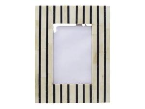 Marco DE FOTOS decorativo personalizado con incrustaciones de madreperla y resina con marco de fotos único y elegante de hueso - Product Image 3