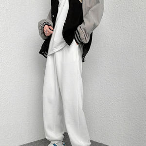 Pantalones de chándal deportivos informales para hombre, 100% algodón, talla grande, tobillo suelto, cintura alta/baja/media, patrón recto de alta calidad, nuevas características - Product Image 4