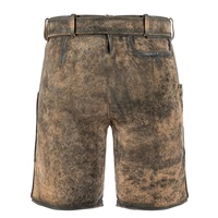 Trachten allemand bavarois Oktoberfest hommes Kniebund Lederhosen + chemises + chaussettes ensemble (Oktoberfest Costumes ensemble)