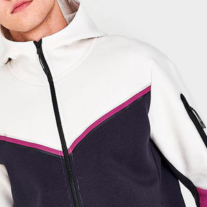 Sudadera con capucha con cremallera personalizada exclusiva al por mayor: bordado de gran tamaño con cremallera Premium Heavyweight 100% algodón logotipo personalizado de alta calidad - Product Image 4