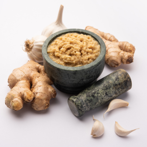 Pâte de gingembre et d'ail en pot de qualité supérieure étiquette OEM et illustration palettisées master cases qualité d'exportation pour les importateurs des États-Unis et de l'UE - Product Image 2