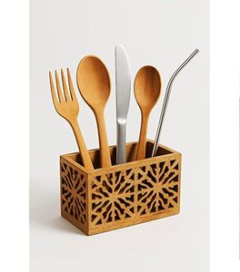 ที่วางแก้วและช้อนสแตนเลส Oon Rest สำหรับห้องครัว 5 ชิ้น แบบกำหนดเองได้ สีตามสั่ง ทำด้วยมือ เป็นมิตรกับสิ่งแวดล้อม ปลอดภัยสำหรับเครื่องล้างจาน - Product Image 1