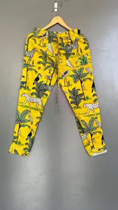 Womens <b>Sleepwear</b> Animal Printed 100% Cotton Night Suit, Forest Print Shirt and Pant Night Wear <b>Girls</b> Night Wear Sleeping Suit - Product Image 2