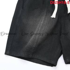 [COLECCIÓN CALIENTE] Sort Jeans Shorts Hombres Por encima de la rodilla 4 Way Stretch Dragonex Cintura Adecuado Street Style Dynamic Beach Fashion - Product Image 4