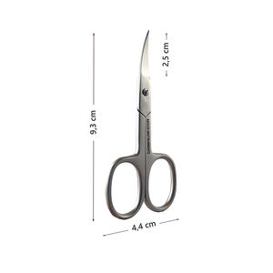 Ciseaux à ongles incurvés en acier inoxydable pour manucure et pédicure, pour droitiers, durables, pour nail art et soins de bébé - Product Image 3