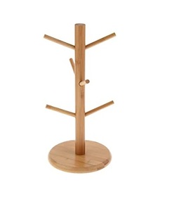 Wood <b>Mug</b> <b>Holder</b> Tree Rack for Juice <b>Mug</b> <b>Holder</b> Tree Acacia Wooden <b>Mug</b> <b>Holder</b> Tree at Low Price - Product Image 3