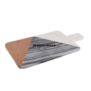 Meilleure vente de planche à découper en marbre planche à fromage artisanale d'excellente qualité vaisselle classique élégante nouvelle planche à découper - Product Image 1