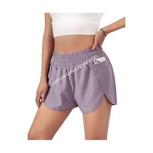 2024 Summer New Arrival Women's Gym Shorts Fashionable Custom Logo Sweat <b>Yoga</b> Short <b>Pants</b> Plus Size Clothing From Bangladesh - Product Image 1