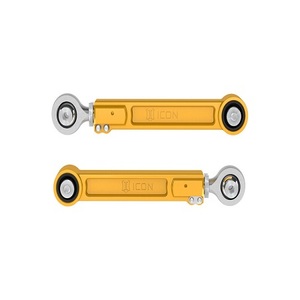 Kit de Brazos Superiores Traseros ICON 54102G Gold Billet para Camionetas y SUVs 2022-2025 - Product Image 1