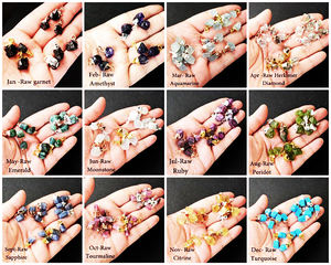 Pendentif en cuivre plaqué or avec pierre de naissance Propriétés de guérison du cristal saphir brut Pendentif en cristal de guérison électrolytique - Product Image 6