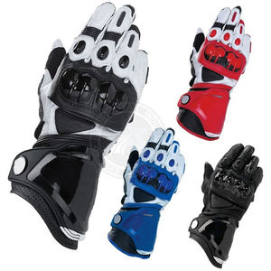 ถุงมือหนังสำหรับผู้ชายถุงมือมอเตอร์ไซด์แบบมืออาชีพหน้าจอสัมผัสดีไซน์ล่าสุด - Product Image 1