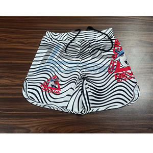 Short mma taille élastique, léger et lourd, tissu micro sergé extensible, short bjj de combat personnalisé fabriqué au Pakistan - Product Image 1