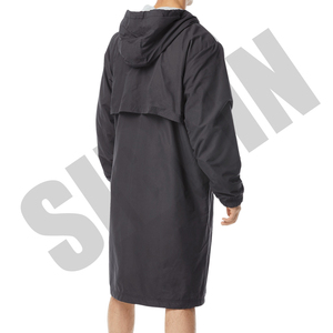 เสื้อแจ็กเก็ตอุ่นซับขนแกะสำหรับทุกเพศกันน้ำได้มีกระเป๋าใส่โทรศัพท์ปรับได้มีฮู้ดทนลม25% ให้ความอบอุ่นเป็นพิเศษ - Product Image 3