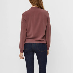 Nouveauté OEM veste en satin respirant pour femmes à manches longues logo personnalisé vêtements pour la saison d'hiver femmes veste de haute qualité - Product Image 5