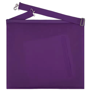 Tablier maçonnique Regalia brodé à la main de qualité supérieure tablier de loge bleu maître passé à vendre - Product Image 3