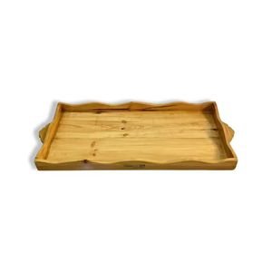 Plateau en forme de bateau en bois spécial pour thé café restauration rapide cadeau d'affaires de mariage outil de cuisine élégant plateau de service fantaisie/support - Product Image 4