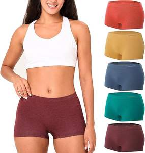 กางเกงชั้นในทรงบอยชอร์ตไร้ตะเข็บสำหรับผู้หญิง - Product Image 3