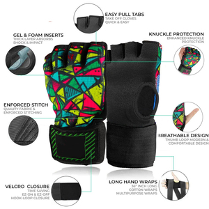 Guantes de MMA para Hombre de Alta Calidad, Transpirables, Económicos, de Material Suave, de Cuero, Duraderos - Product Image 5