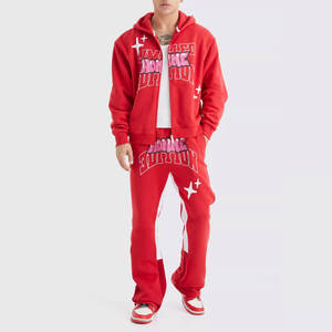 Nueva llegada de moda Puff Impreso Chándales Logotipo personalizado Puff Impreso Chándales Etiqueta privada Puff Impreso Chándales - Product Image 1