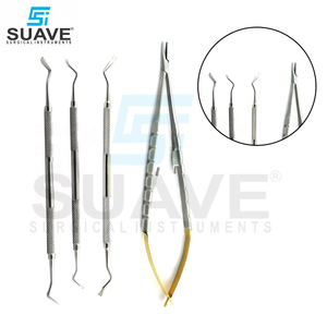 Juego de cirugía ocular de cataratas Juego de instrumentos microquirúrgicos de oftalmología de la mejor calidad de acero inoxidable por SUAVE SURGICAL INSTRUMENTS - Product Image 6