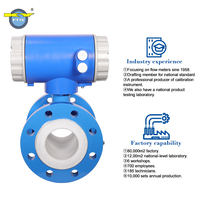 Medidor de Flujo Electromagnético de Alta Precisión CE ±0.5%, OEM ODM, Medidor de Flujo Digital Integral 4-20mA para Transferencia de Custodia y Suministro de Agua