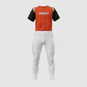 Best Selling Professional Sleeveless Baseball Uniform Sportswear 100% Polyester Customized Colors Sizes Comfortable Breathable - Product Image 3