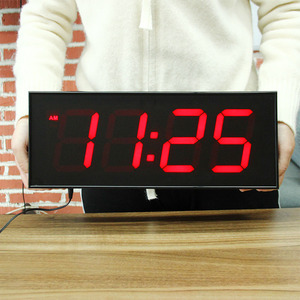 CP046 Đồng Hồ LED Kỹ Thuật Số Màu Đỏ Khuyến Mại Trang Trí Nhà Cửa Đồng Hồ Treo Tường Điện Tử Hiển Thị Số 4 Inch 4 Chữ Số - Product Image 5