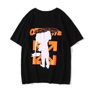 Camisetas estampadas de color sólido, ropa de verano a la moda con logotipo personalizado, camisetas de gran tamaño hechas en Pakistán, nuevo modelo - Product Image 3